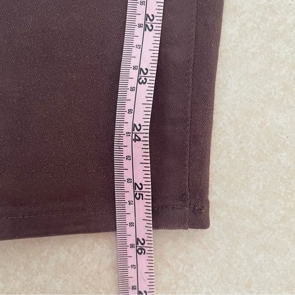 L'Agence Margot High Rise Mahogany Coated Skinny Jeans 37564 - Picture 12 of 13